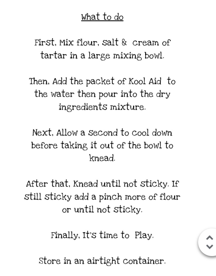 A page of instructions for making a bowl.